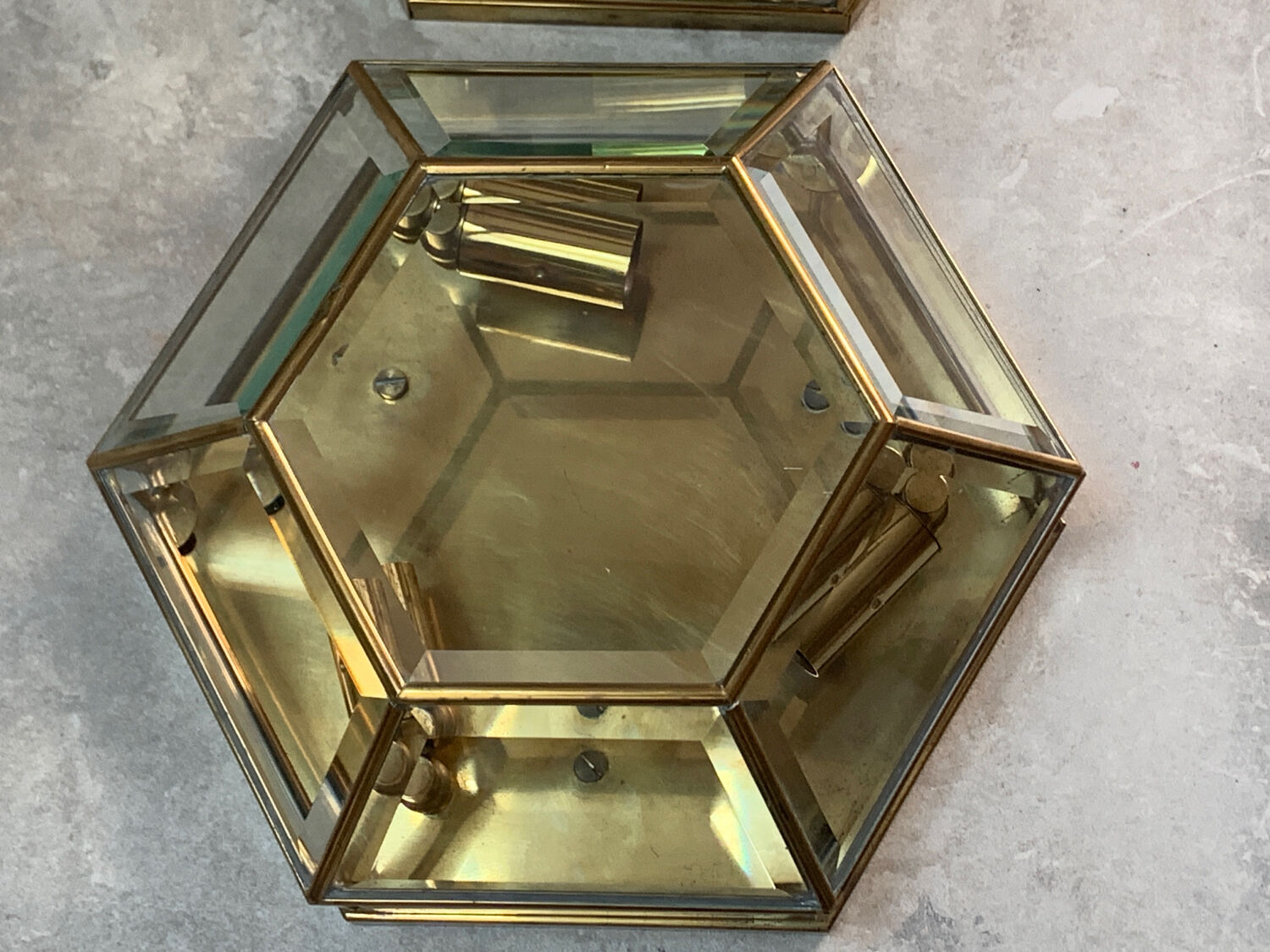 Pair of Italian wall lights