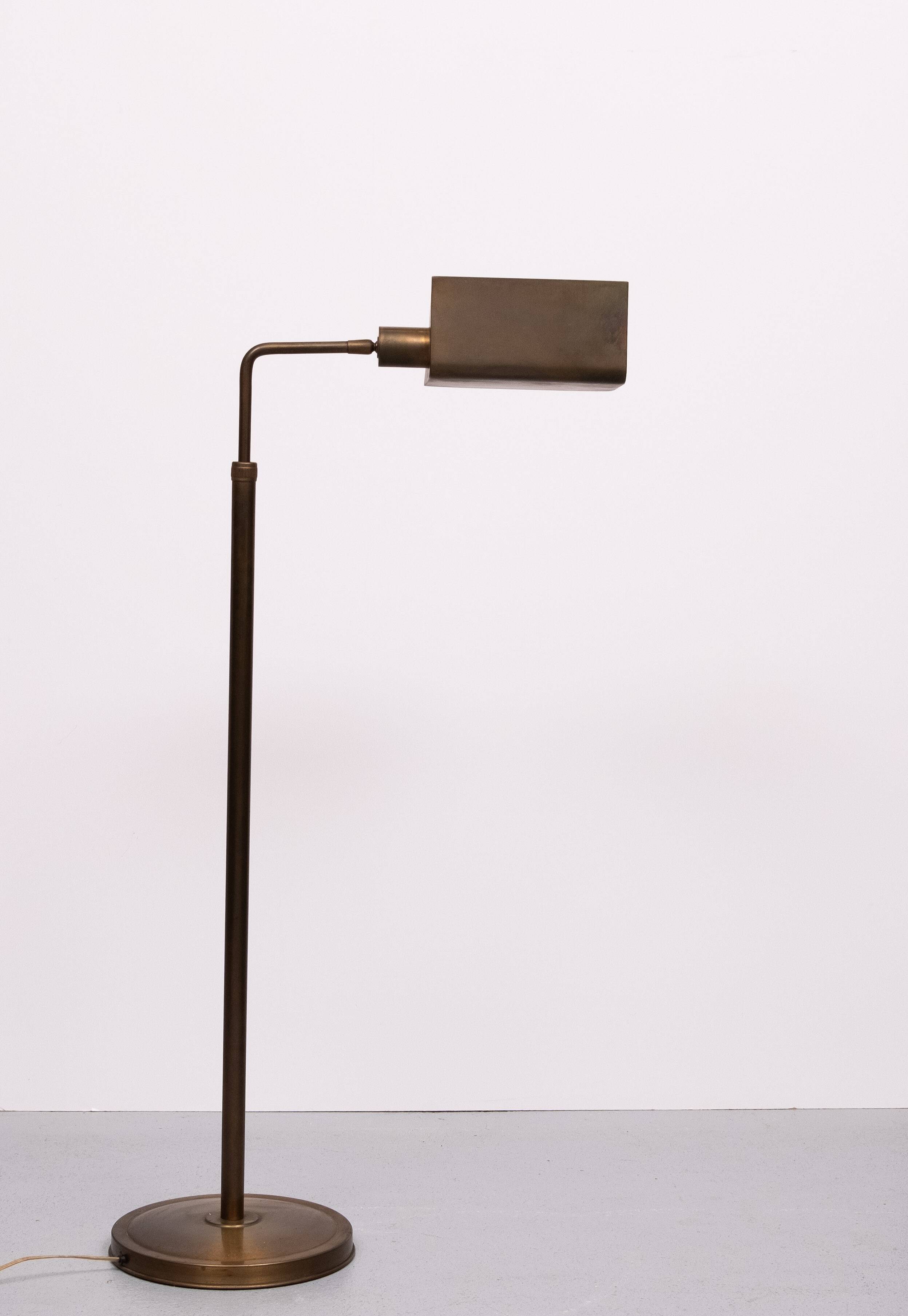 Heca Edam Adjustable Floor Lamp 1970s Holland