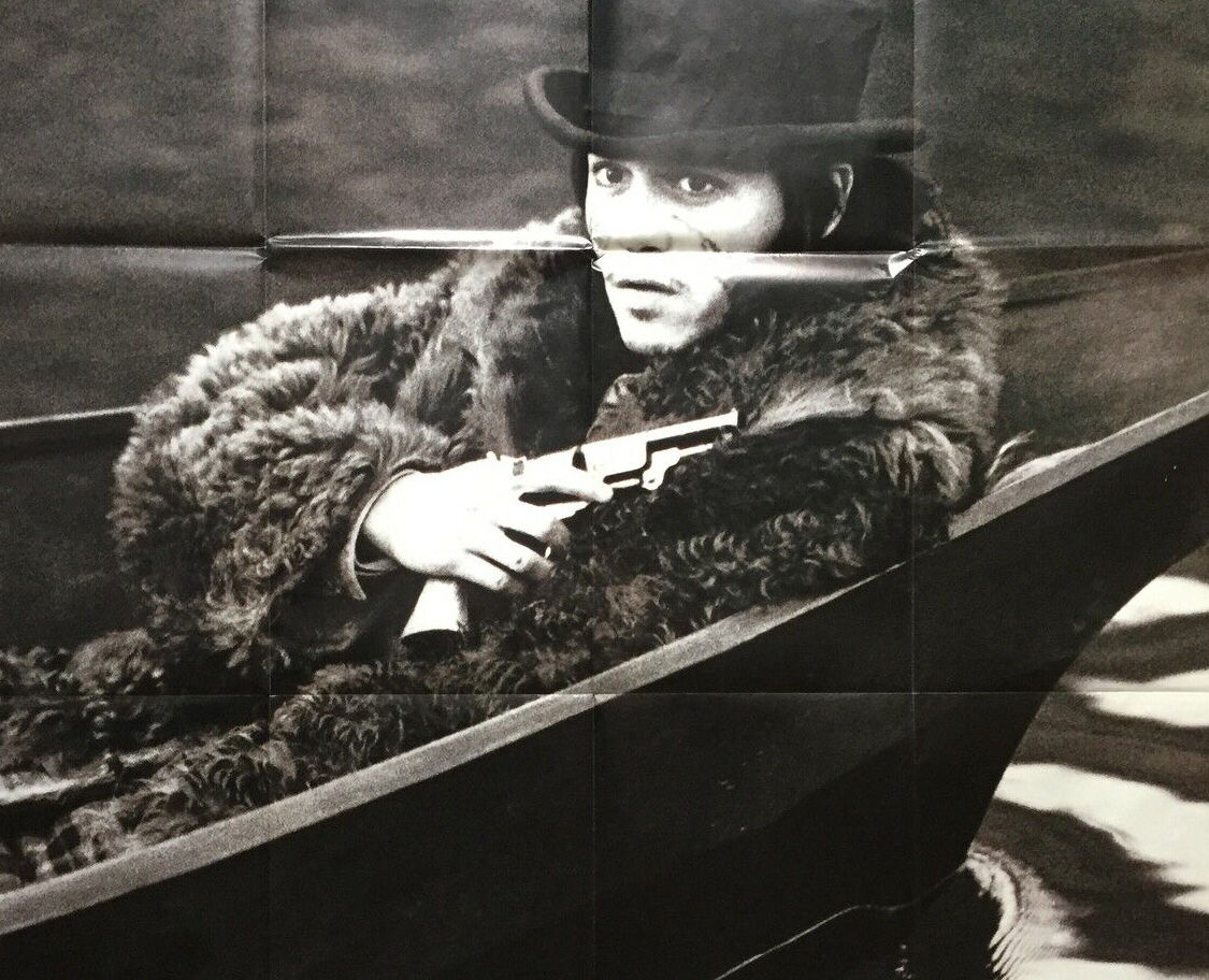 Affiche cinéma "Dead Man" Johnny Depp 120x160cm 1995