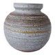 Vase boule en grès
