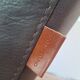 Contemporary Italian leather chaise longue meridian