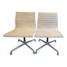 Pair of chairs "Alu chair EA101" Charles & Ray Eames 1973-1975
