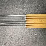 Set of 6 knives stainless blade bakelite sleeve