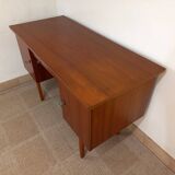 Vintage teak desk 60s