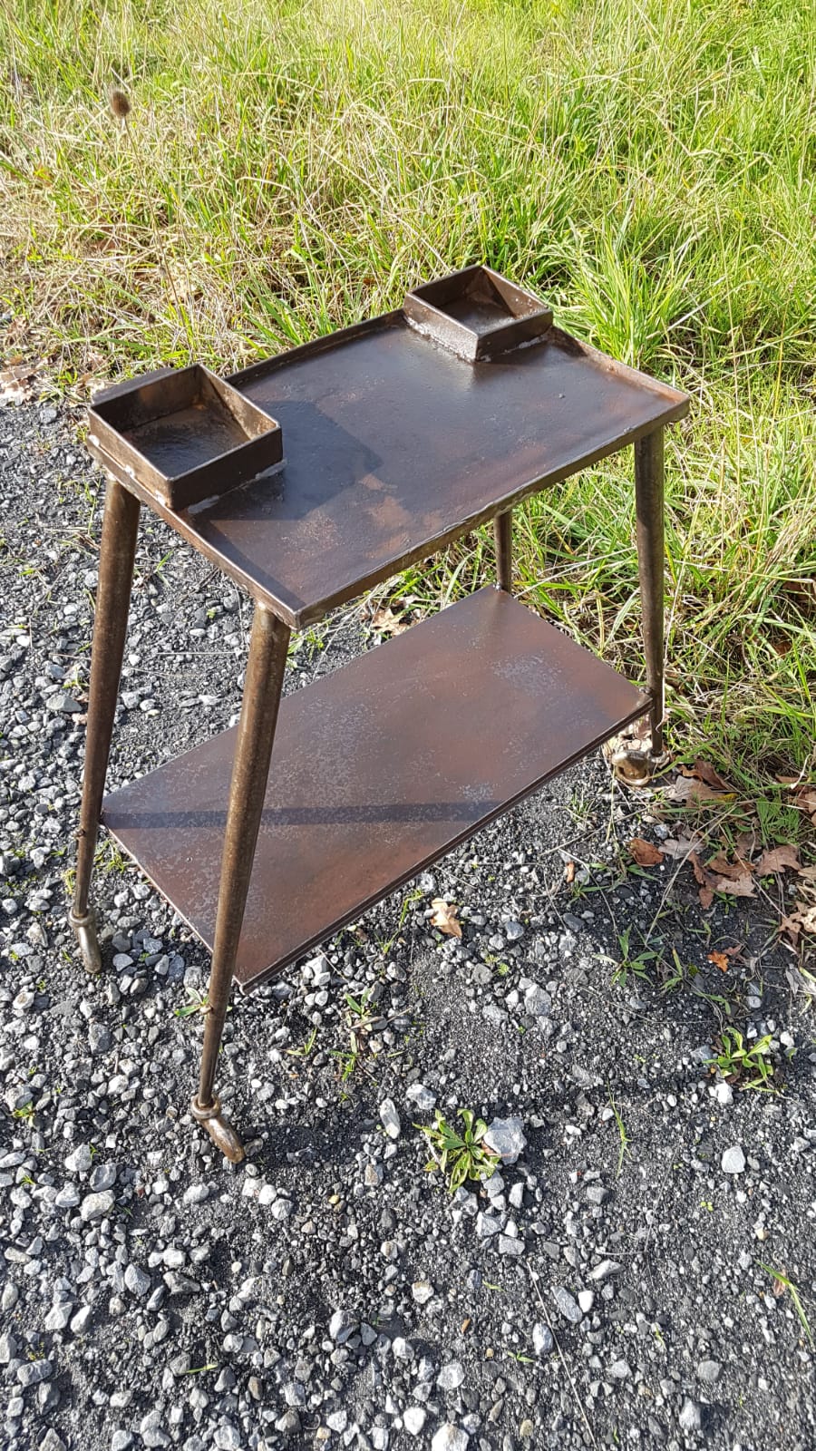 Industrial dessert on wheels