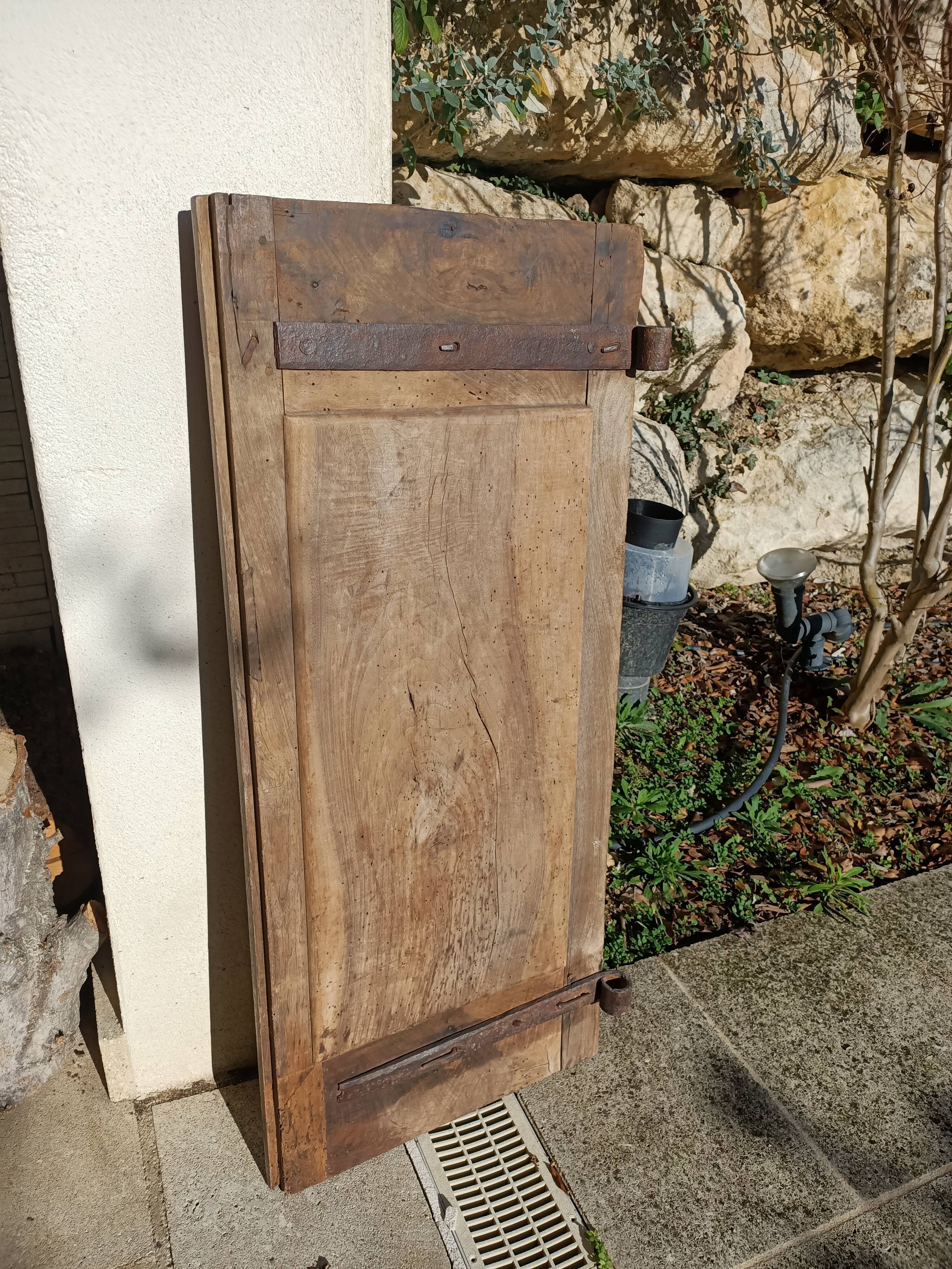 Old oak shutter 97x42 cm