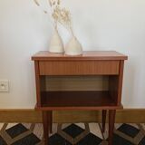 Bedside table compass legs