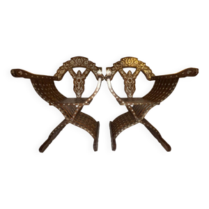 lot de 2 Chaises orientales