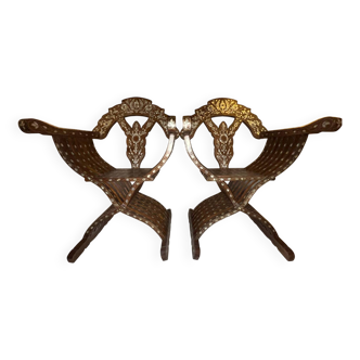 Set of 2 Oriental Chairs