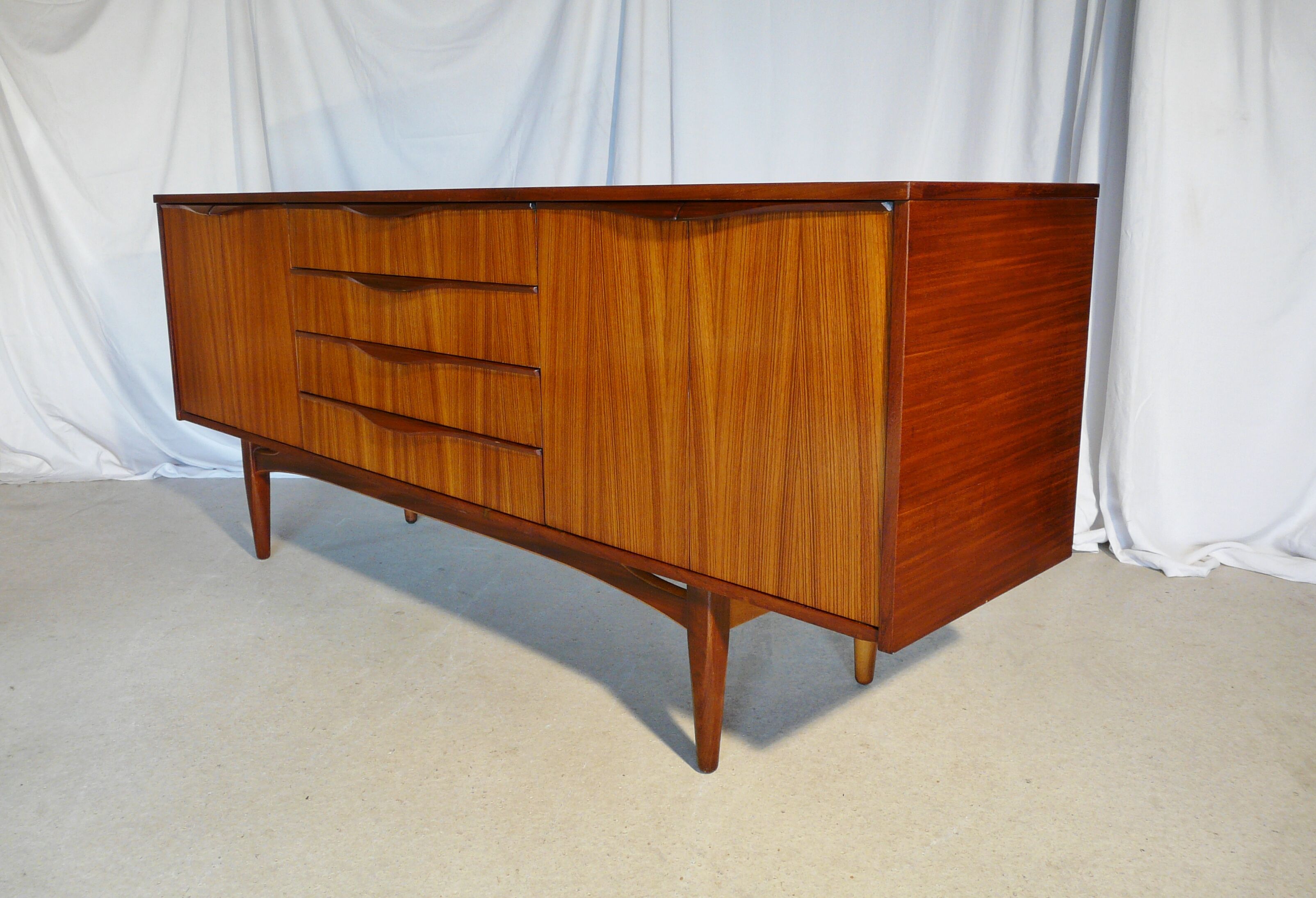 Scandinavian teak and Rosewood sideboard