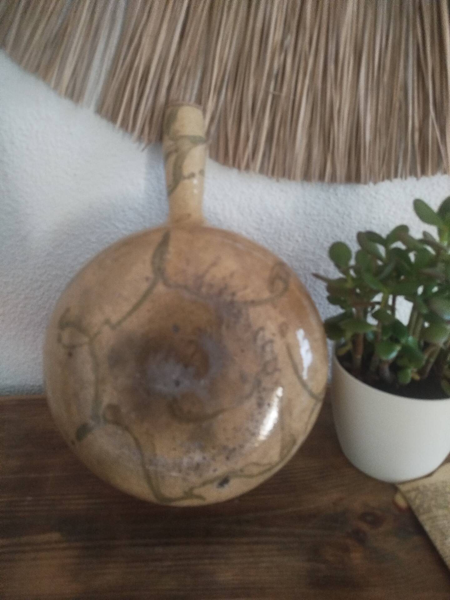 Terracotta pan from Vallauris
