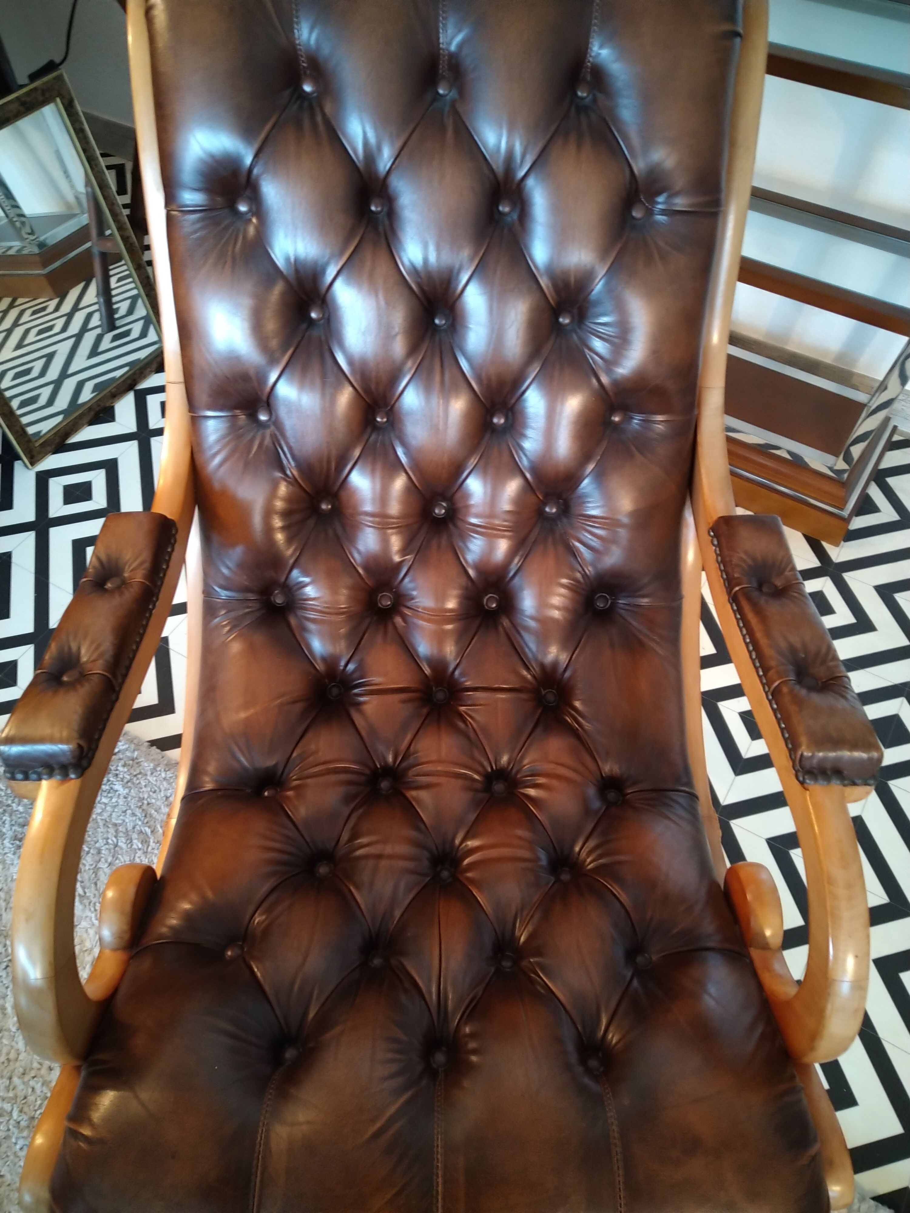 Rocking chair Chesterfield