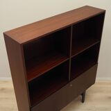 Bibliothèque en acajou, design danois, années 1970, fabriquée par Omann Jun