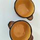 Vintage ear bowl duo