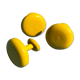 Série de 3 patères