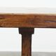 Very Heavy Antique French Table from the Early 1900s in Solid Oak