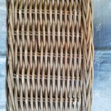 Rectangular wicker basket