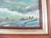 Oil on Wood Framed and Signed Henri Merlet : Falaise d'Etretat