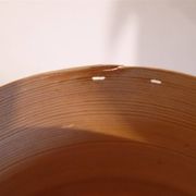 Lampe suedoise en bois 1970