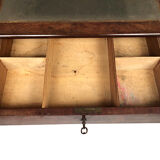 Small mahogany veneer writing table