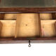 Small mahogany veneer writing table