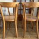 Lot de 5 chaises Baumann en bois