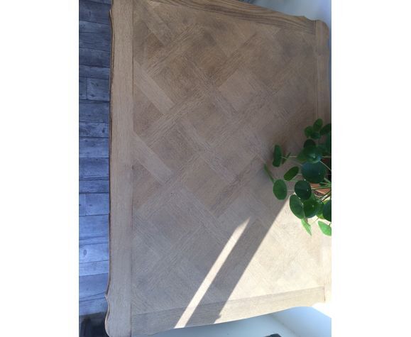 Table shabby avec rallonges