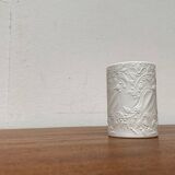 White German porcelain vase from the mid-century by Bjørn Wiinblad for Rosenthal, 1960s.