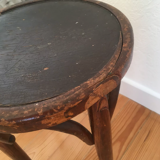 Baumann curved wooden stool