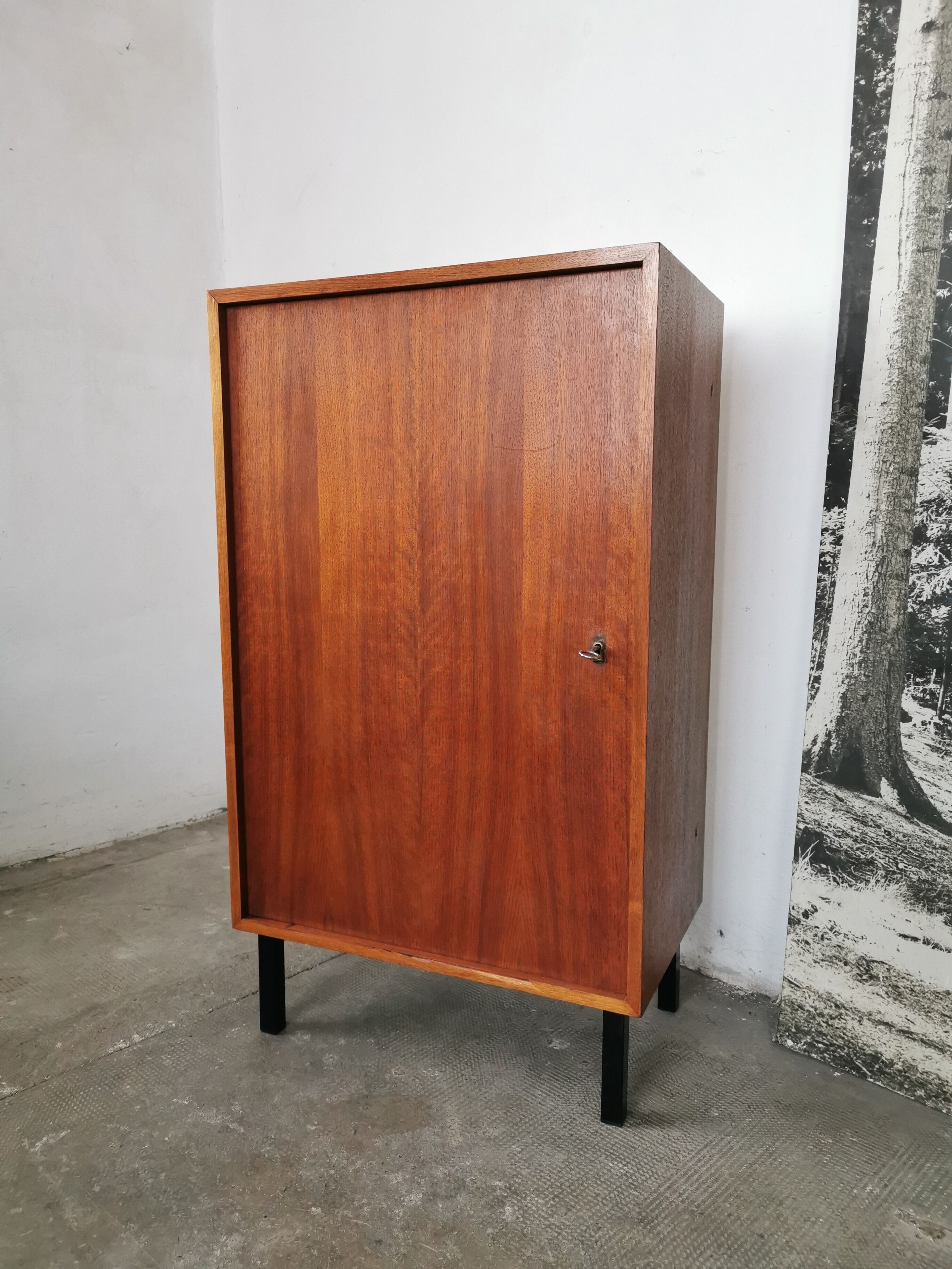 Scandinavian teak box cabinet 1970