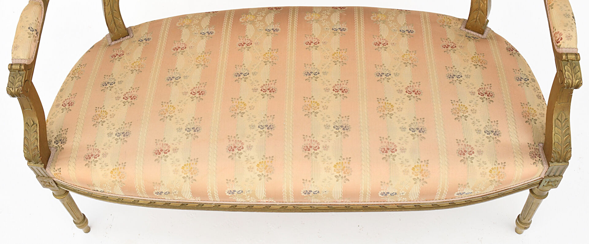 Gilded wooden living room in Louis XVI style