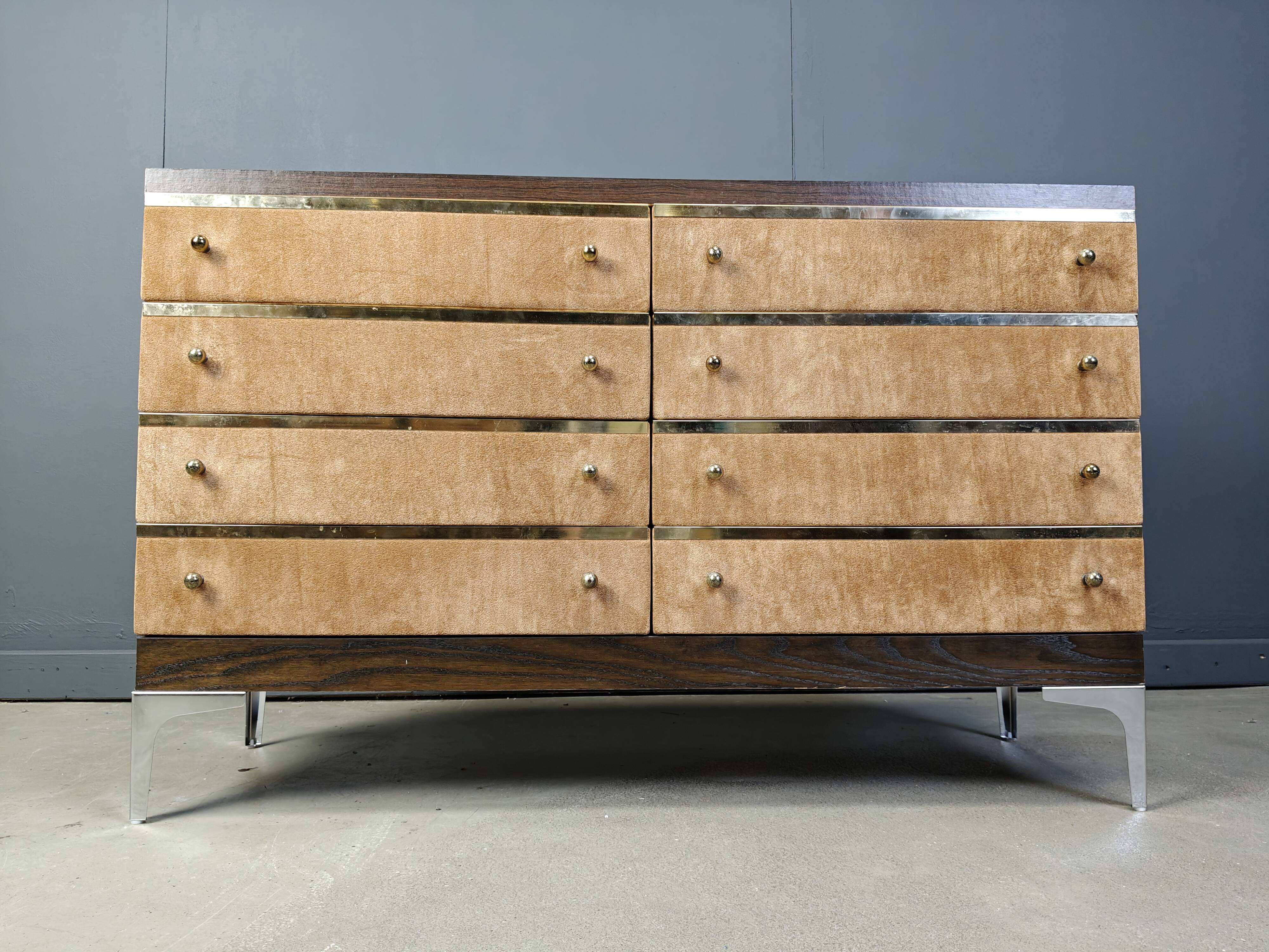 Vintage italian chest of drawers, 1970s
