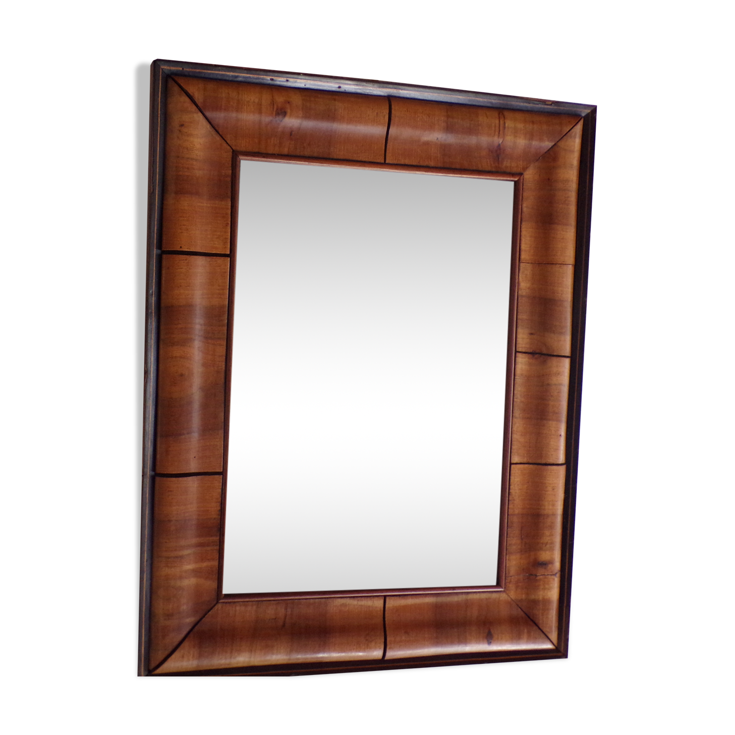 Mirror art deco in Walnut