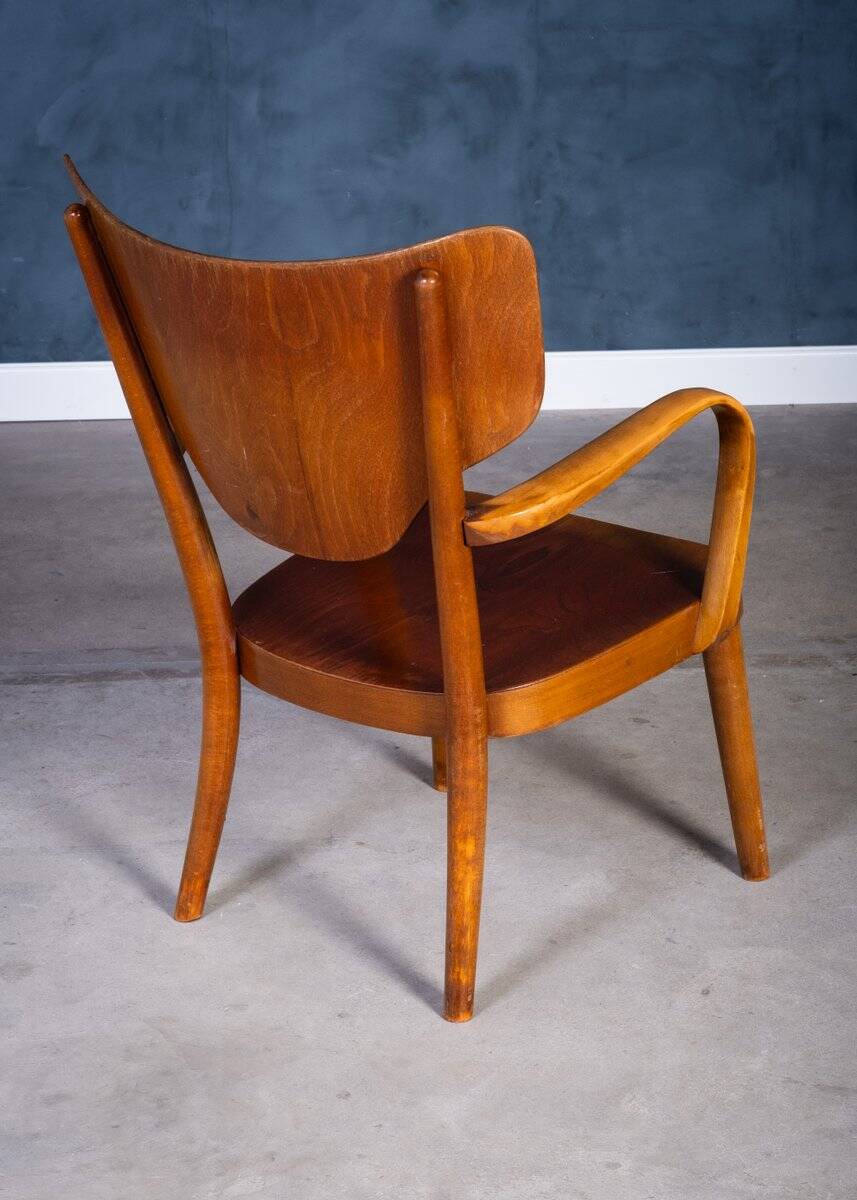Armchair Model 2280 by Magnus Læssøe Stephensen for Fritz Hansen, 1950s