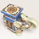 Elephant ceramic side table