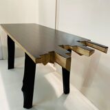 Solid wood table