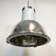 Industrial aluminium lamp with iron grid from siemens, 1980’s