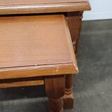 Wooden nesting tables