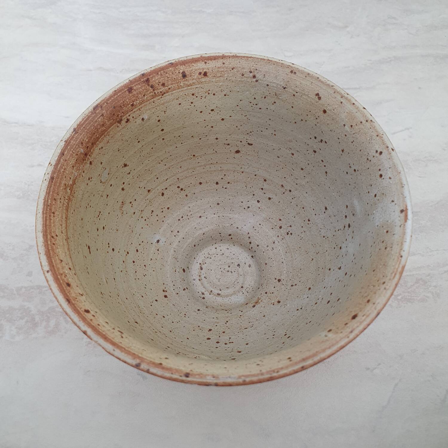 Set of 4 Large Pyrite Stone Bowls
