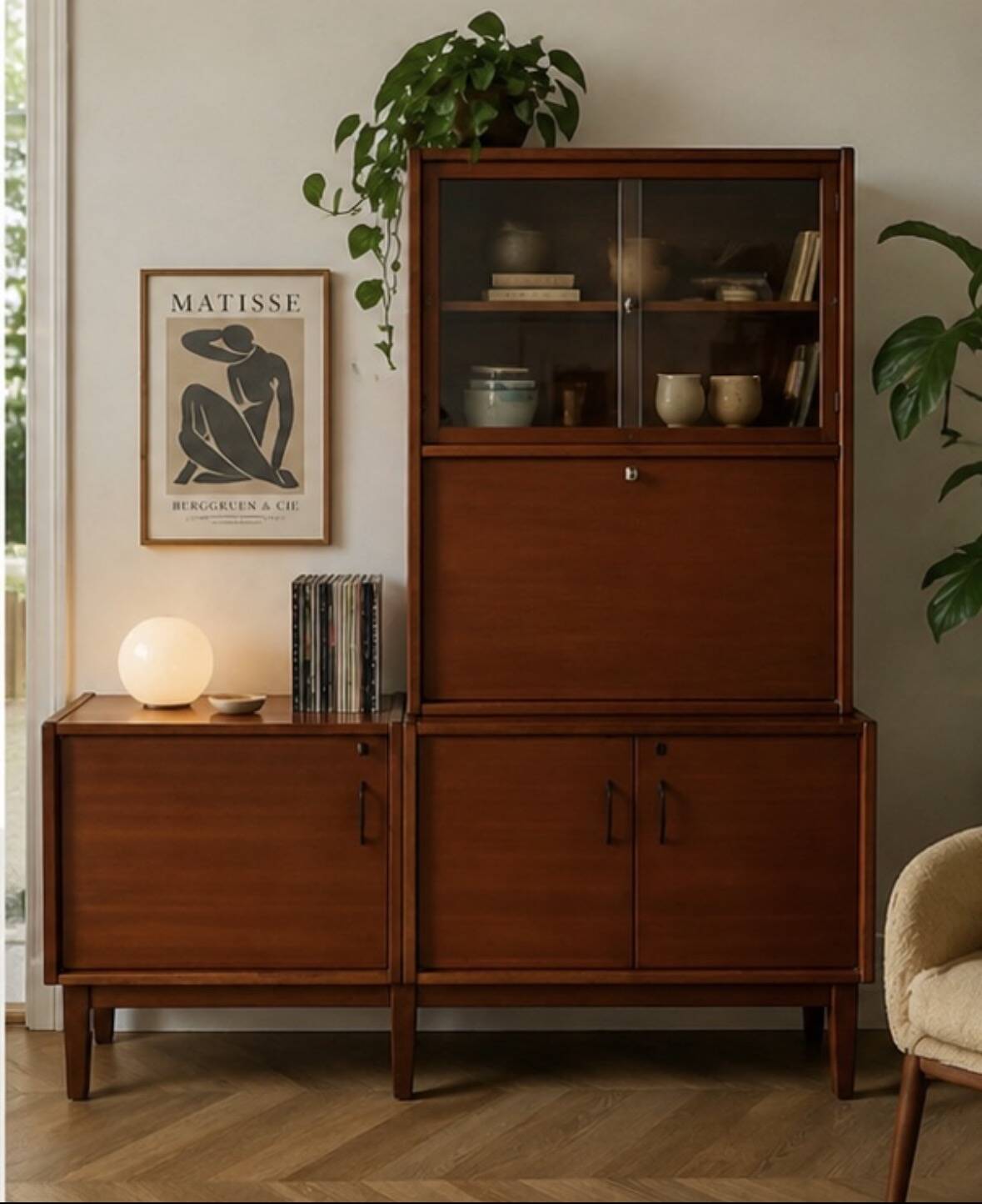 Modular Scandinavian sideboard