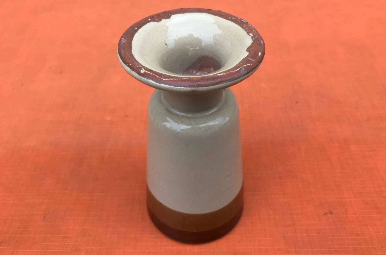 6 Mazagrans Basque Enamelled ceramic