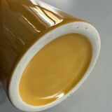 Undulating ceramic vase