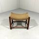 Plaited cord seat stool 1950’s