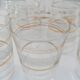 Lot de verres granité
