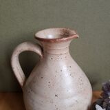 Vallauris pitcher in vintage sandstone