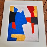 Poliakoff lithograph
