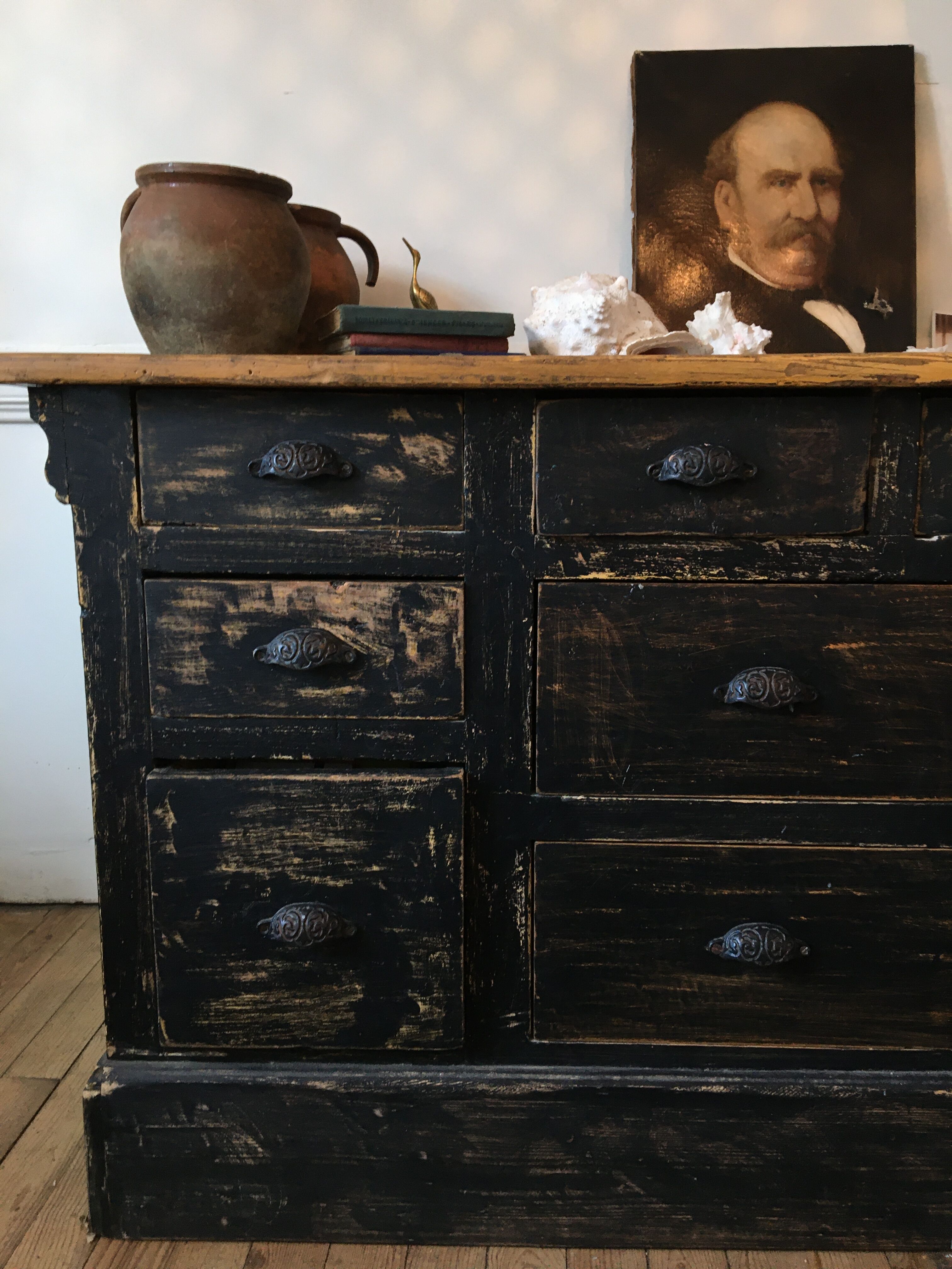 19th haberdashery counter