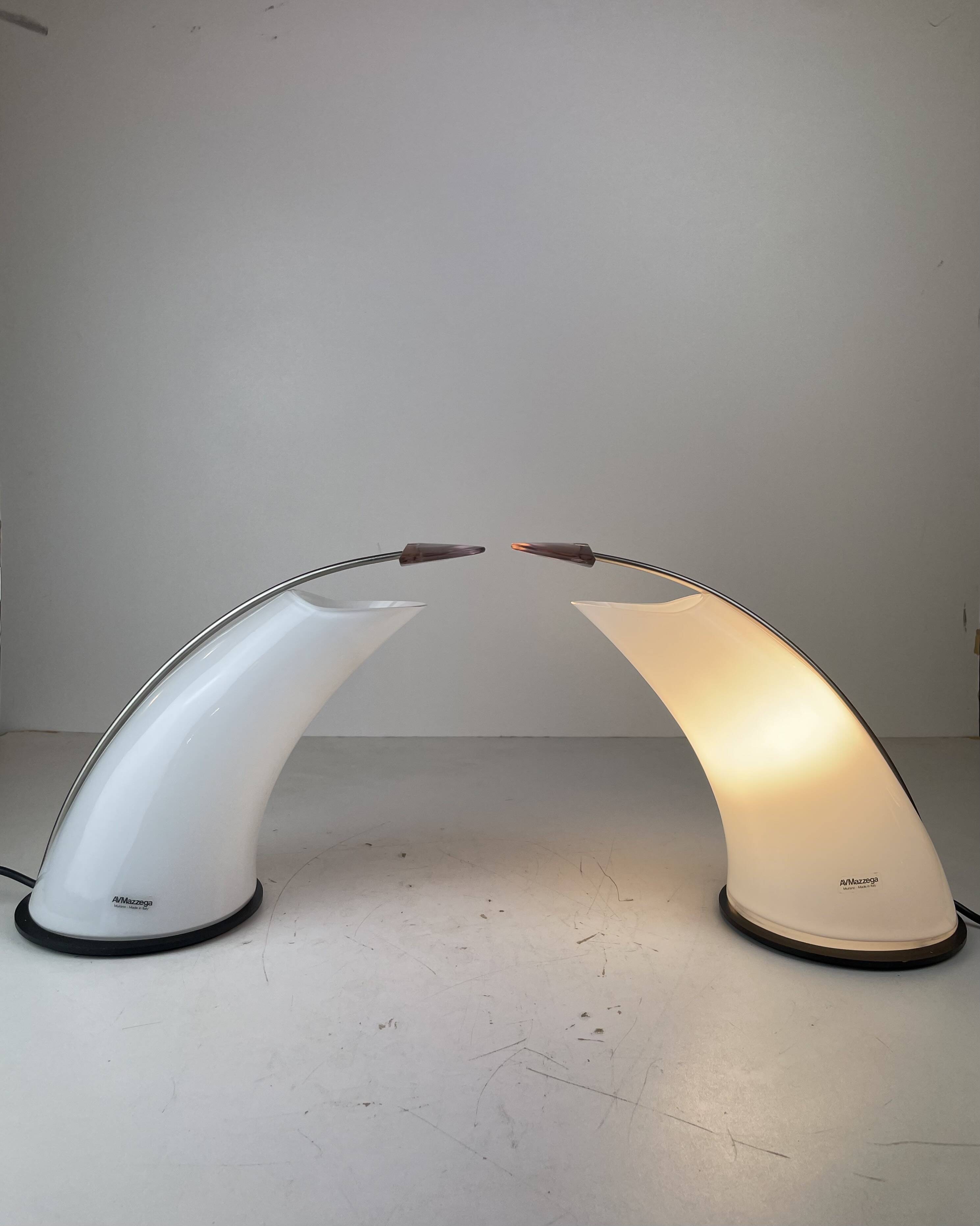 Post-Modern Table Lamp by AV Mazzega, Italy, 1980s