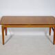 Table basse en teck modèle 640 par Peter Hvidt et Orla Mølgaard-Nielsen, années 1960.