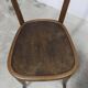 Pair of Baumann Bistrot chairs from the 1920s with pyrography seat